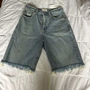 Agolde Button-Fly Denim Jeans